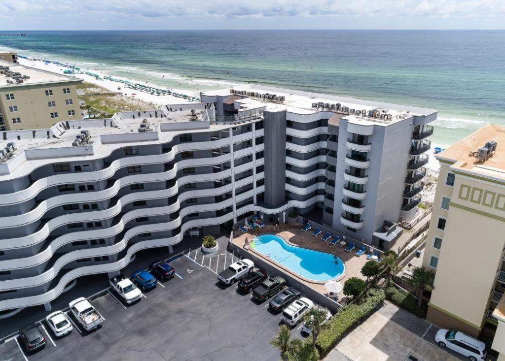 Nautilus 1201 - Gulf Front 2 Bedroom Huge Wrap Around Balcony 2Nd Floor! Fort Walton Beach Exterior photo