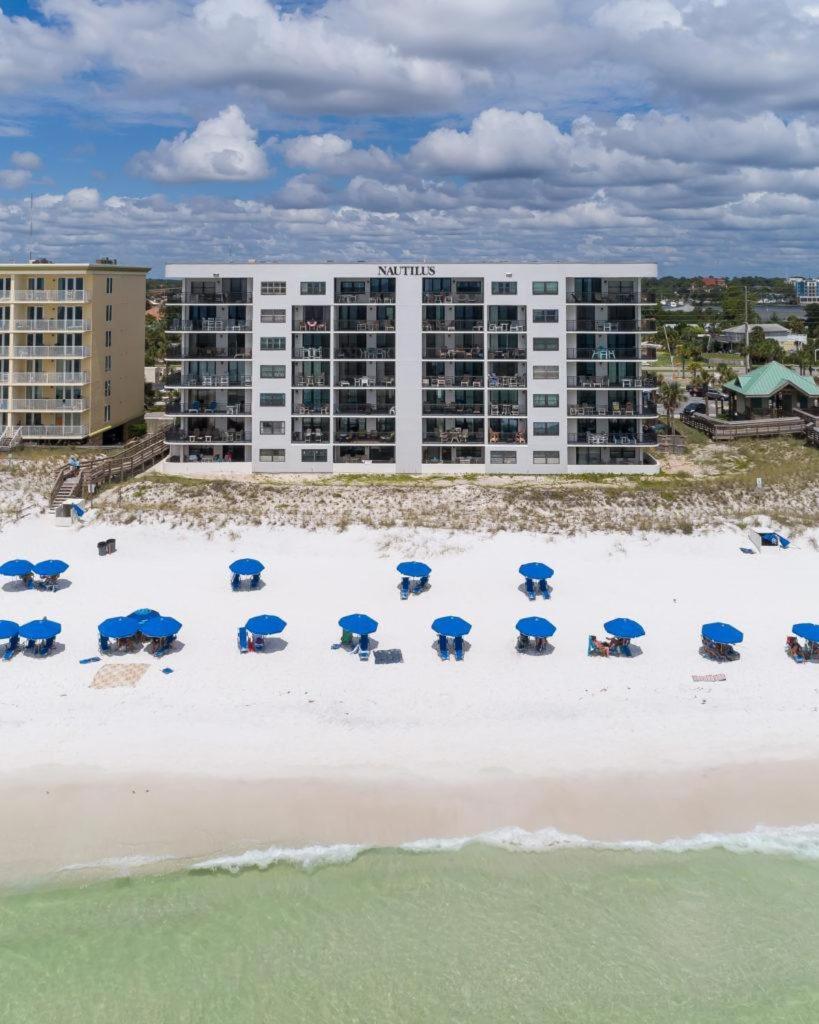 Nautilus 1201 - Gulf Front 2 Bedroom Huge Wrap Around Balcony 2Nd Floor! Fort Walton Beach Exterior photo